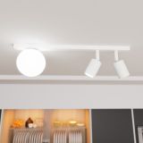 Lampa sufitowa BASTER nowoczesna czarna GU10, E14 10W LED