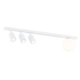 Lampa sufitowa BASTER nowoczesna czarna GU10, E14 10W LED