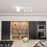 Lampa sufitowa BASTER nowoczesna czarna GU10, E14 10W LED