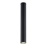 Lampa sufitowa TECNO nowoczesna czarna GU10 10W LED