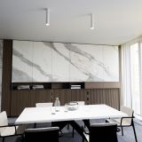 Lampa sufitowa TECNO nowoczesna biała GU10 10W LED