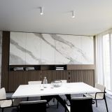 Lampa sufitowa TECNO nowoczesna biała GU10 10W LED