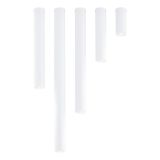 Lampa sufitowa TECNO nowoczesna biała GU10 10W LED