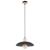 mini: Żyrandol KOBE japandi czarny E27 15W LED (2)