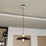 mini: Żyrandol KOBE japandi czarny E27 15W LED (4)
