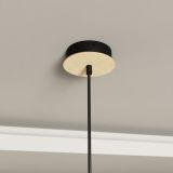 mini: Żyrandol KOBE japandi czarny E27 15W LED (7)