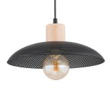 mini: Żyrandol KOBE japandi czarny E27 15W LED (8)