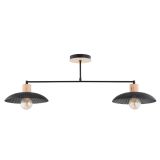 mini: Żyrandol KOBE japandi czarny E27 15W LED (2)