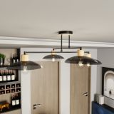 mini: Żyrandol KOBE japandi czarny E27 15W LED (4)