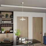 mini: Żyrandol KOBE japandi biały E27 15W LED (3)