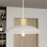 mini: Żyrandol KOBE japandi biały E27 15W LED (6)