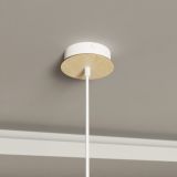mini: Żyrandol KOBE japandi biały E27 15W LED (7)