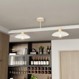 mini: Żyrandol KOBE japandi biały E27 15W LED (3)