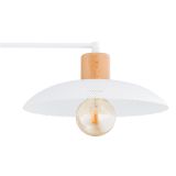 mini: Żyrandol KOBE japandi biały E27 15W LED (7)