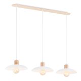 mini: Żyrandol KOBE japandi biały E27 15W LED (1)