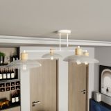 mini: Żyrandol KOBE japandi biały E27 15W LED (4)