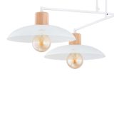 mini: Żyrandol KOBE japandi biały E27 15W LED (8)