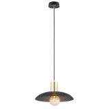 mini: Żyrandol SPIRIT japandi czarny E27 15W LED (1)