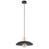 mini: Żyrandol SPIRIT japandi czarny E27 15W LED (2)