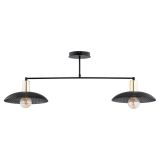 mini: Żyrandol SPIRIT japandi czarny E27 15W LED (2)
