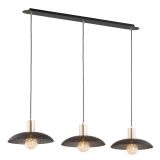 mini: Żyrandol SPIRIT japandi czarny E27 15W LED (1)