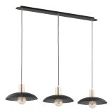 mini: Żyrandol SPIRIT japandi czarny E27 15W LED (2)