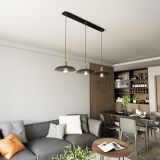 mini: Żyrandol SPIRIT japandi czarny E27 15W LED (3)