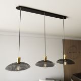 mini: Żyrandol SPIRIT japandi czarny E27 15W LED (4)