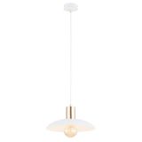 mini: Żyrandol SPIRIT japandi biały E27 15W LED (1)