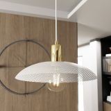 mini: Żyrandol SPIRIT japandi biały E27 15W LED (5)