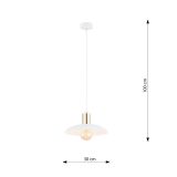 mini: Żyrandol SPIRIT japandi biały E27 15W LED (7)