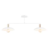 mini: Żyrandol SPIRIT japandi biały E27 15W LED (1)