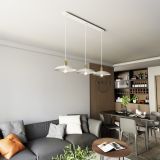 mini: Żyrandol SPIRIT japandi biały E27 15W LED (3)