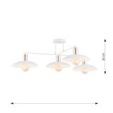 mini: Żyrandol SPIRIT japandi biały E27 15W LED (7)