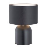 mini: Lampka biurkowa ASPEN nowoczesna czarna E27 15W LED (1)