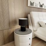 mini: Lampka biurkowa ASPEN nowoczesna czarna E27 15W LED (4)