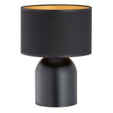 mini: Lampka biurkowa ASPEN nowoczesna czarna E27 15W LED (2)