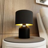 mini: Lampka biurkowa ASPEN nowoczesna czarna E27 15W LED (3)