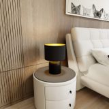 mini: Lampka biurkowa ASPEN nowoczesna czarna E27 15W LED (4)