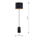 mini: Lampa podłogowa ASPEN nowoczesna czarna E27 15W LED (5)