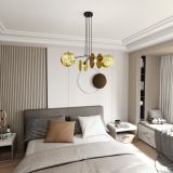 mini: Lampa wisząca MOTIF nowoczesna czarna E27 15W LED (3)