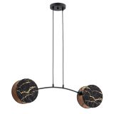 mini: Lampa wisząca MOTIF nowoczesna czarna E27 15W LED (2)