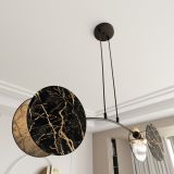 mini: Lampa wisząca MOTIF nowoczesna czarna E27 15W LED (5)