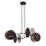 mini: Lampa wisząca MOTIF nowoczesna czarna E27 15W LED (2)