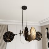 mini: Lampa wisząca MOTIF nowoczesna czarna E27 15W LED (4)