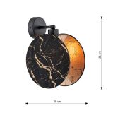 mini: Lampa wisząca MOTIF nowoczesna czarna E27 15W LED (6)