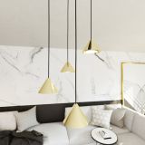 mini: Lampa wisząca ELIT nowoczesna złota / czarna GX53 10W LED (3)