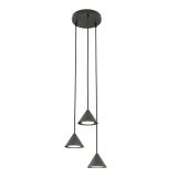 mini: Lampa wisząca ELIT nowoczesna czarna GX53 10W LED (1)