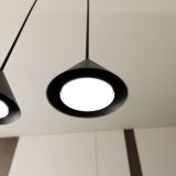 mini: Lampa wisząca ELIT nowoczesna czarna / złota GX53 10W LED (7)