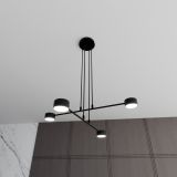 mini: Lampa wisząca MODUS nowoczesna czarna GX53 10W LED (4)